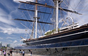photo of the cutty sark in greenwich