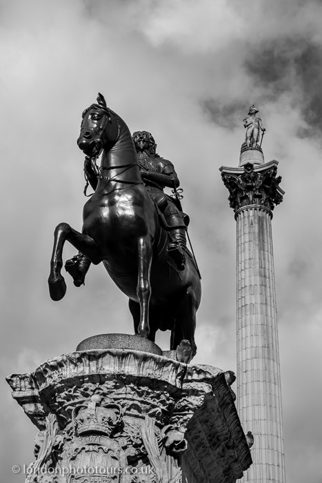 King Charles I Statue in Trafalgar Square